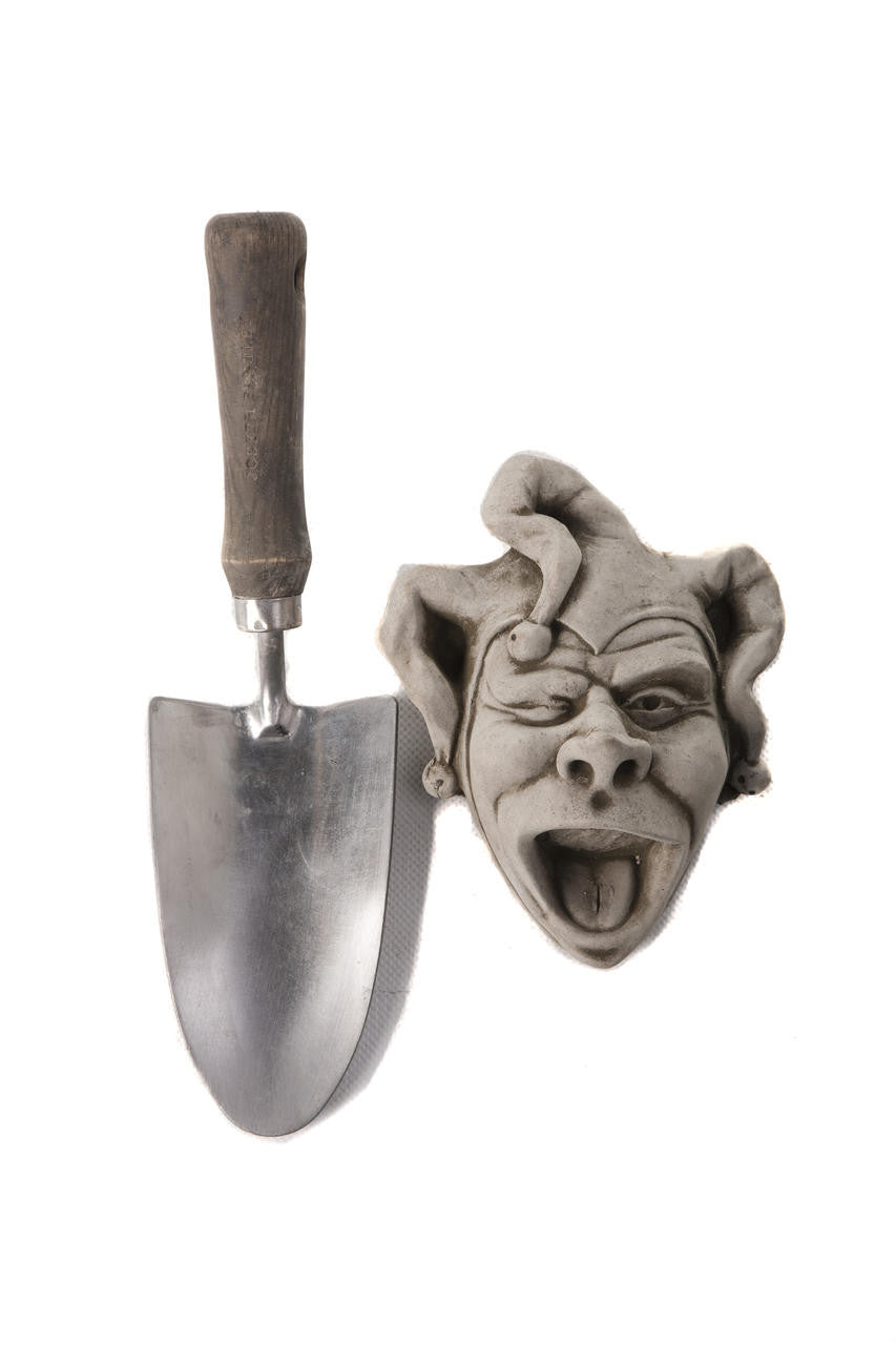 Jester Face Stone Wall Plaque