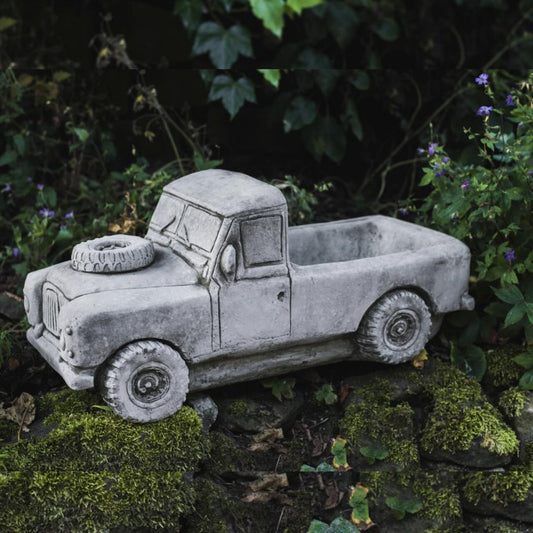 Land Rover Car Garden Planter