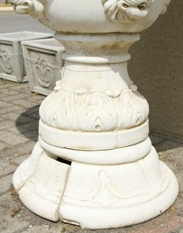 Large Lion Head 2 Tier Fountain