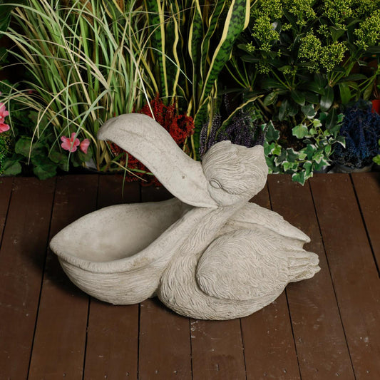 Large Pelican Garden Ornament 