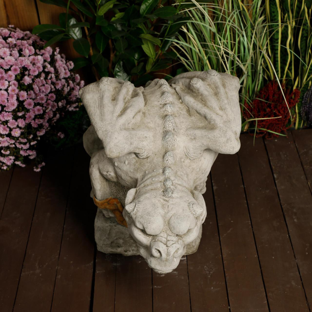Striking Winged Guardian Gargoyle Ornament