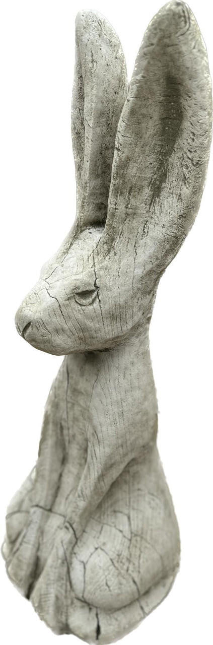 Large Stone 'Rustic Hare' Garden Sculpture