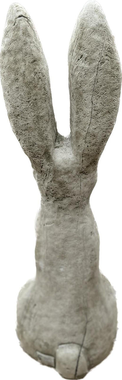 Large Stone 'Rustic Hare' Garden Sculpture