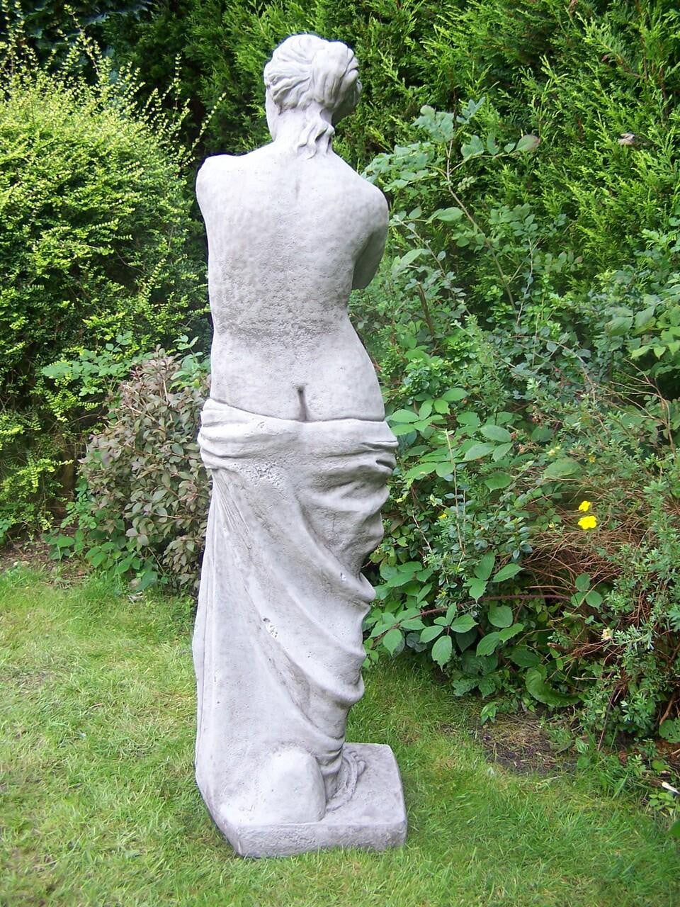 Large Venus de Milo style Garden Statuary