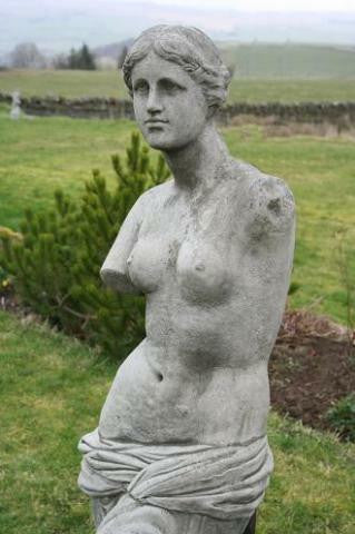 Large Venus de Milo style Garden Statuary