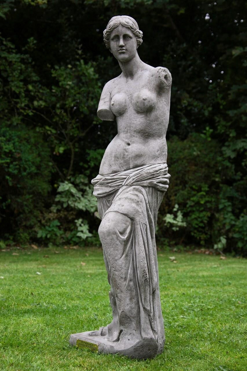 Large Venus de Milo style Garden Statuary
