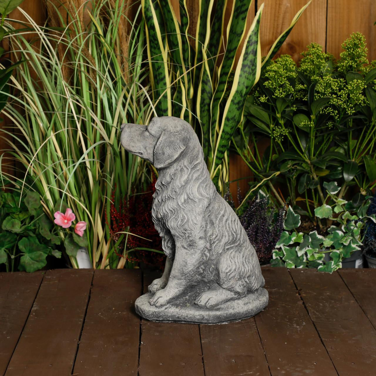 Life-size Golden Retriever Dog Garden statue 