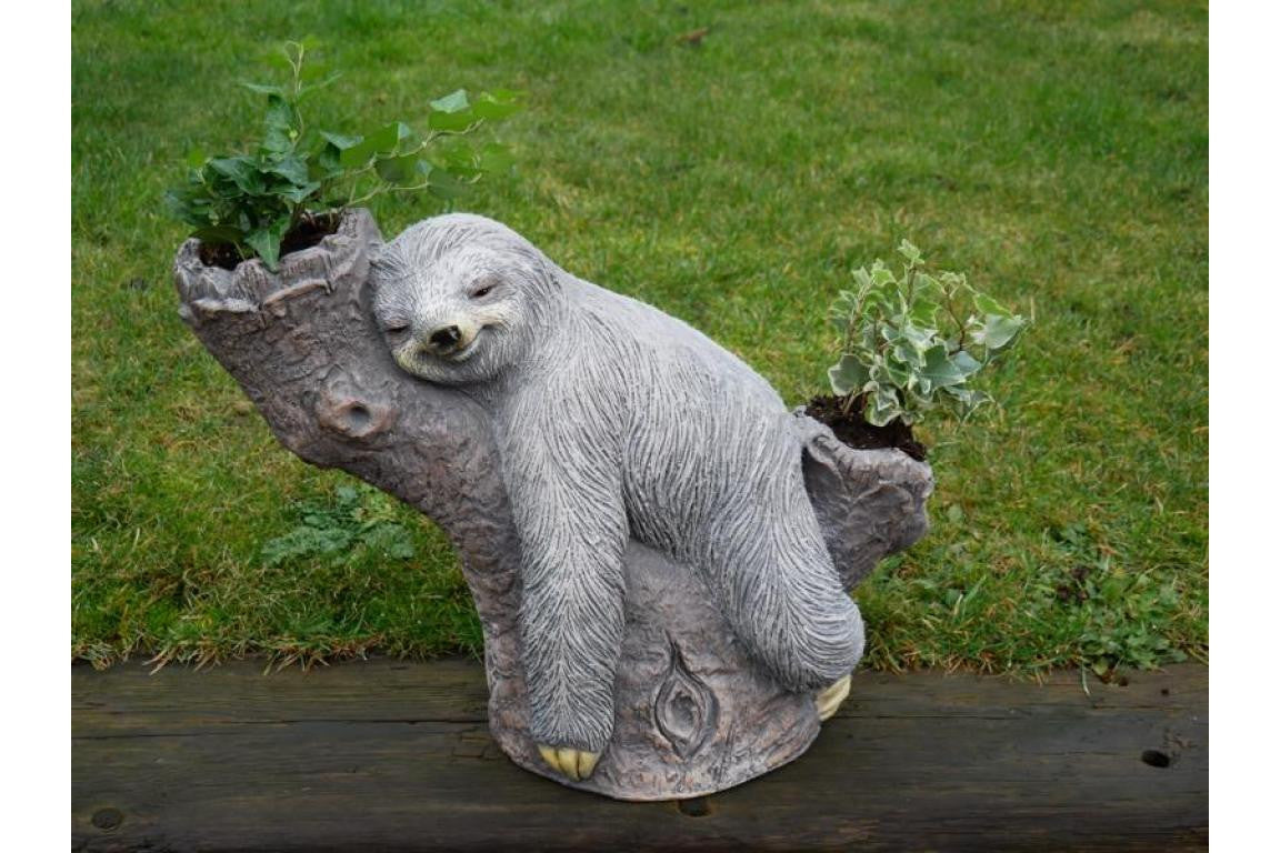 Lovely Sloth Planter Pot Garden Ornament