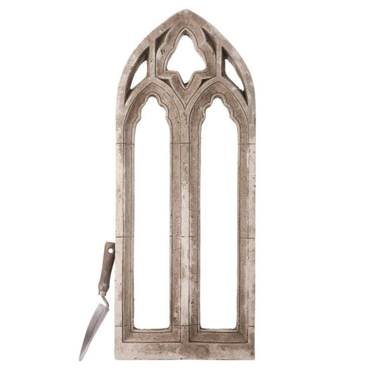 Medium Medieval Style Gothic Style Arch Garden Window