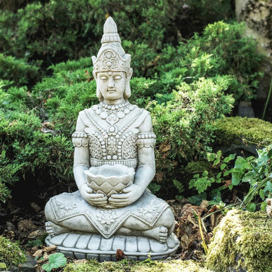 Medium sized Sitting in Lotus Thai Buddha Statue