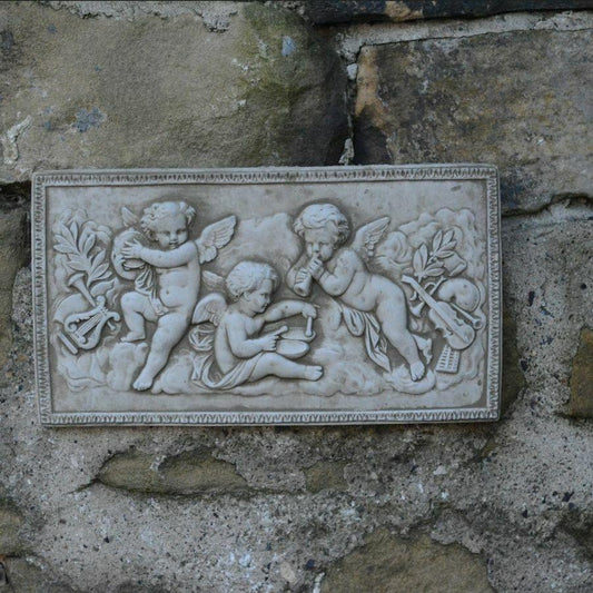 Musical Cherubs Plaque