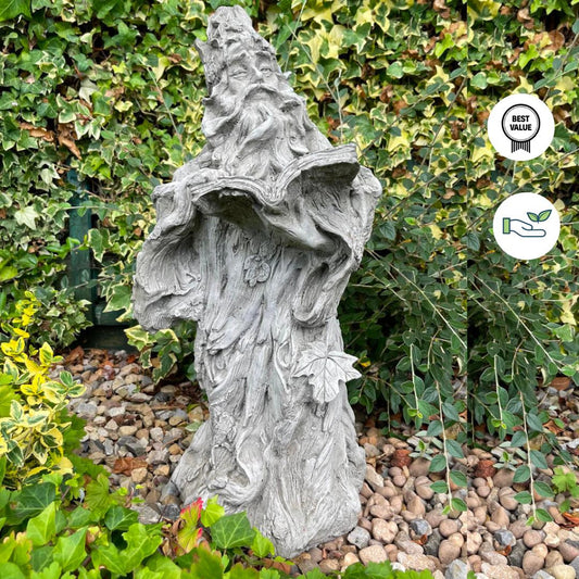 Mystical Stone  Wizard Ornament