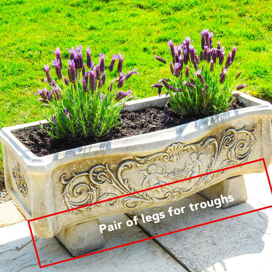 Pair of legs for trough