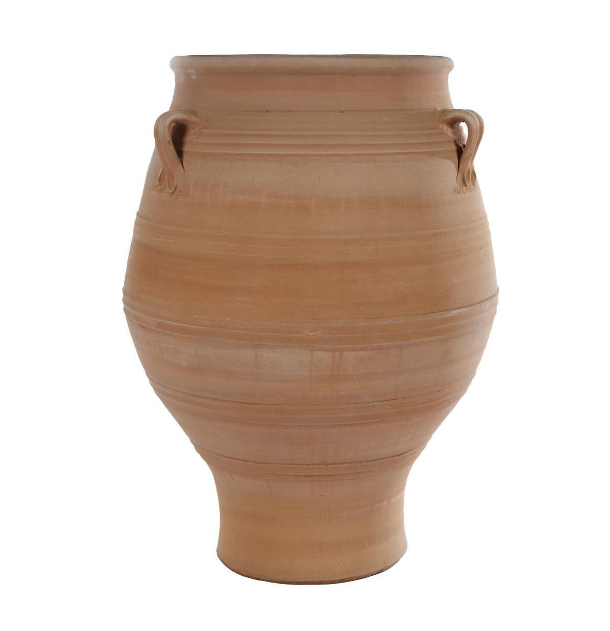 Stunning Pair of Traditional Cretan Pithari Terracotta Planters (100cm)