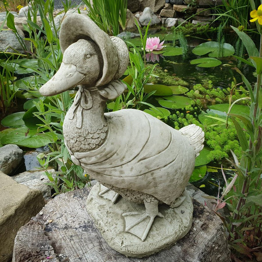 Cute Stone Cast Jemima Puddle Duck