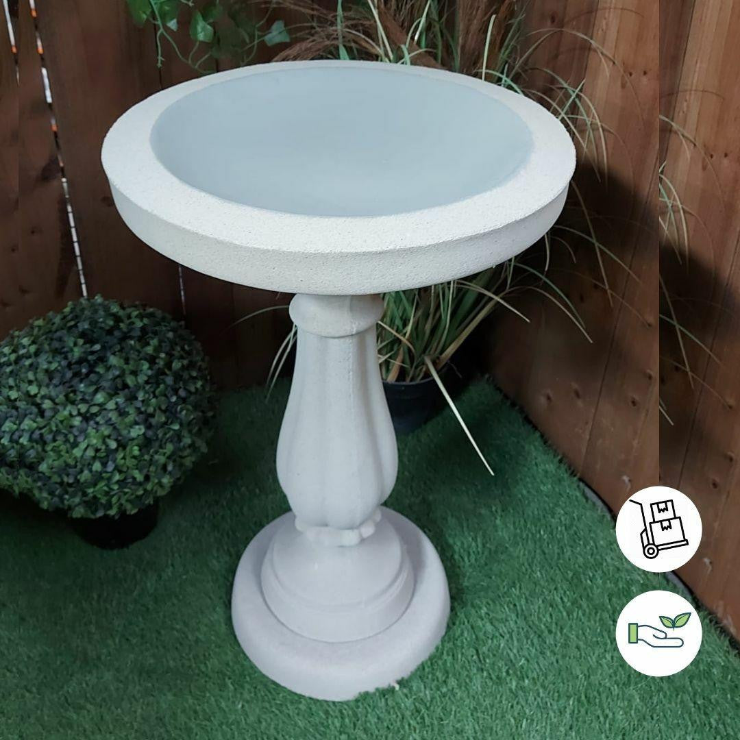 Royal design Elegant Sandstone Birdbath