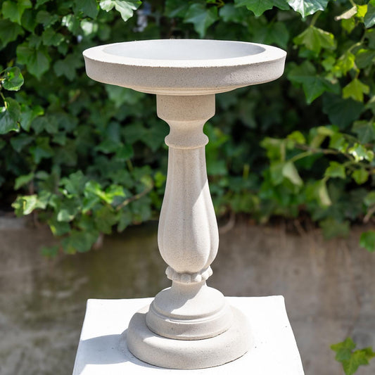 Royal design Elegant Sandstone Birdbath