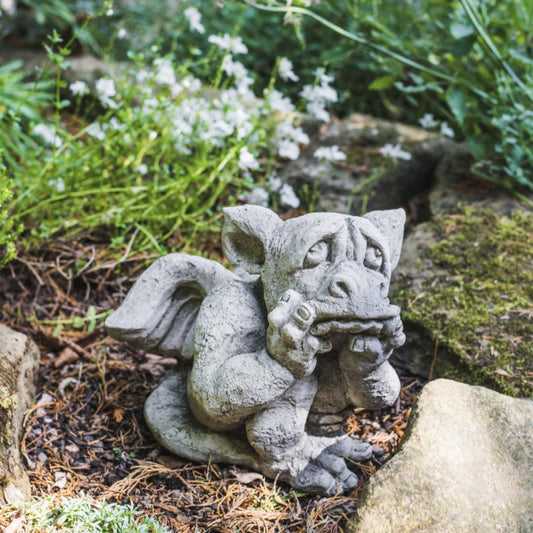 Sad Dragon Mythical Garden Ornament