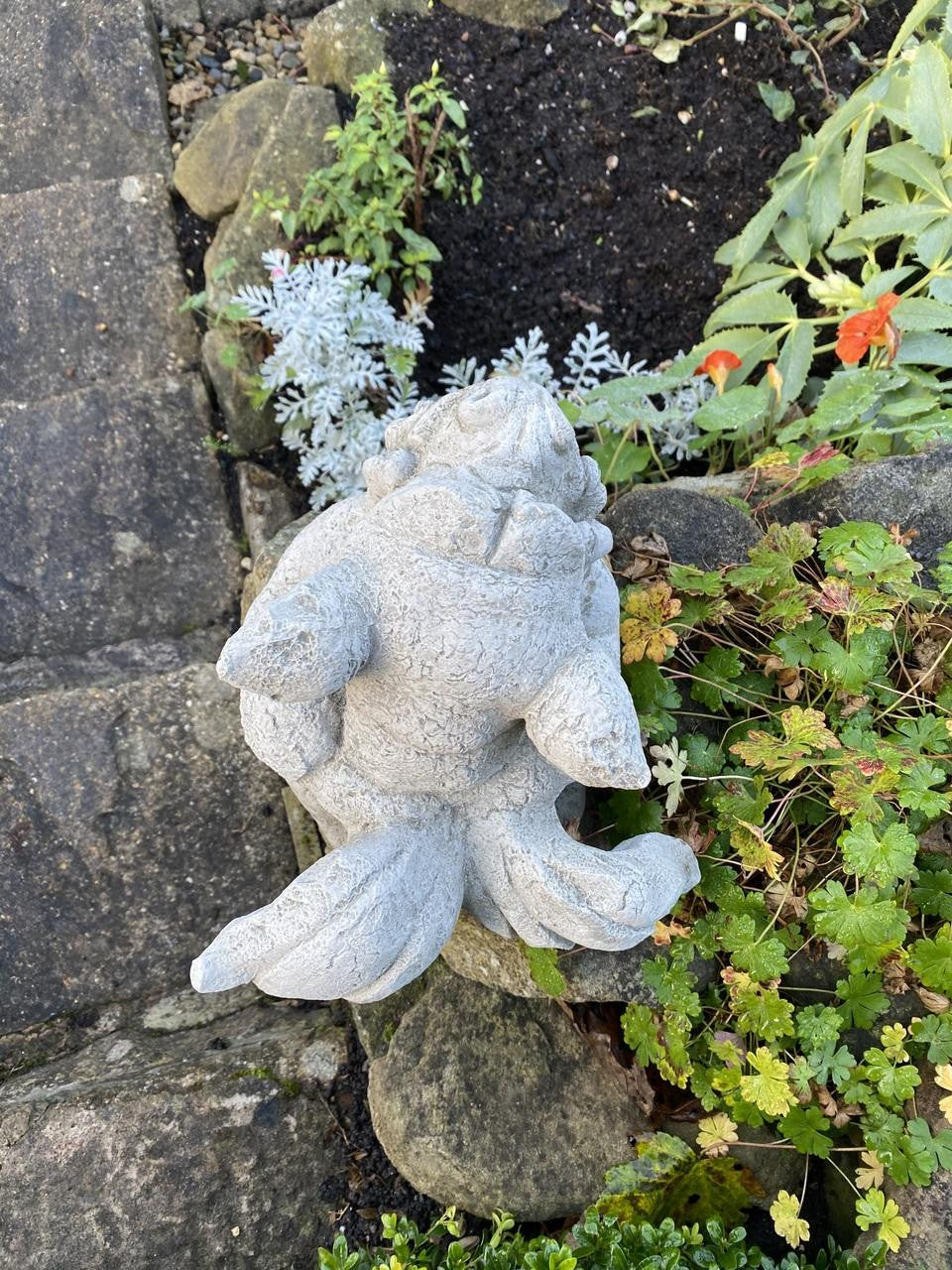 Sad Dragon Mythical Garden Ornament