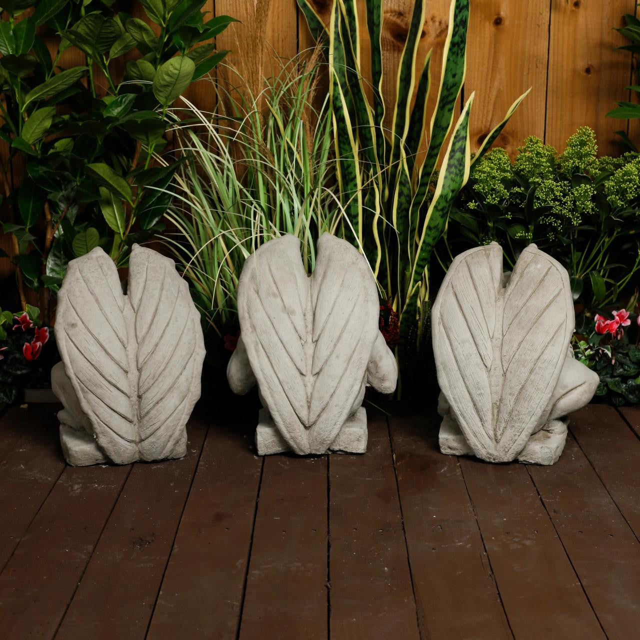 Set of Three Gargoyle statues 