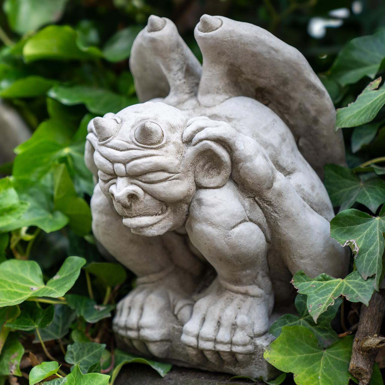 Set of Three Gargoyle statues