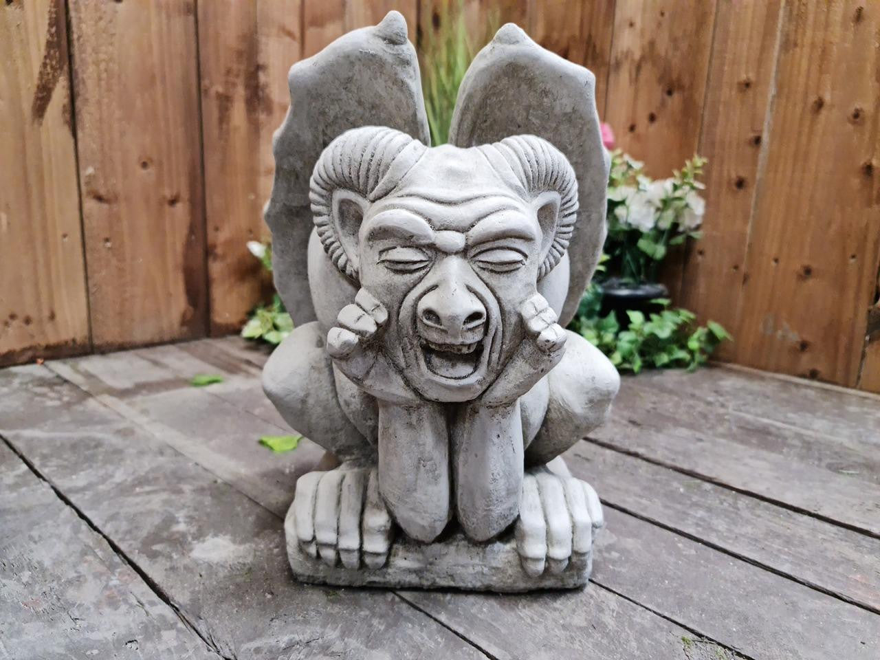 Set of Three Gargoyle statues