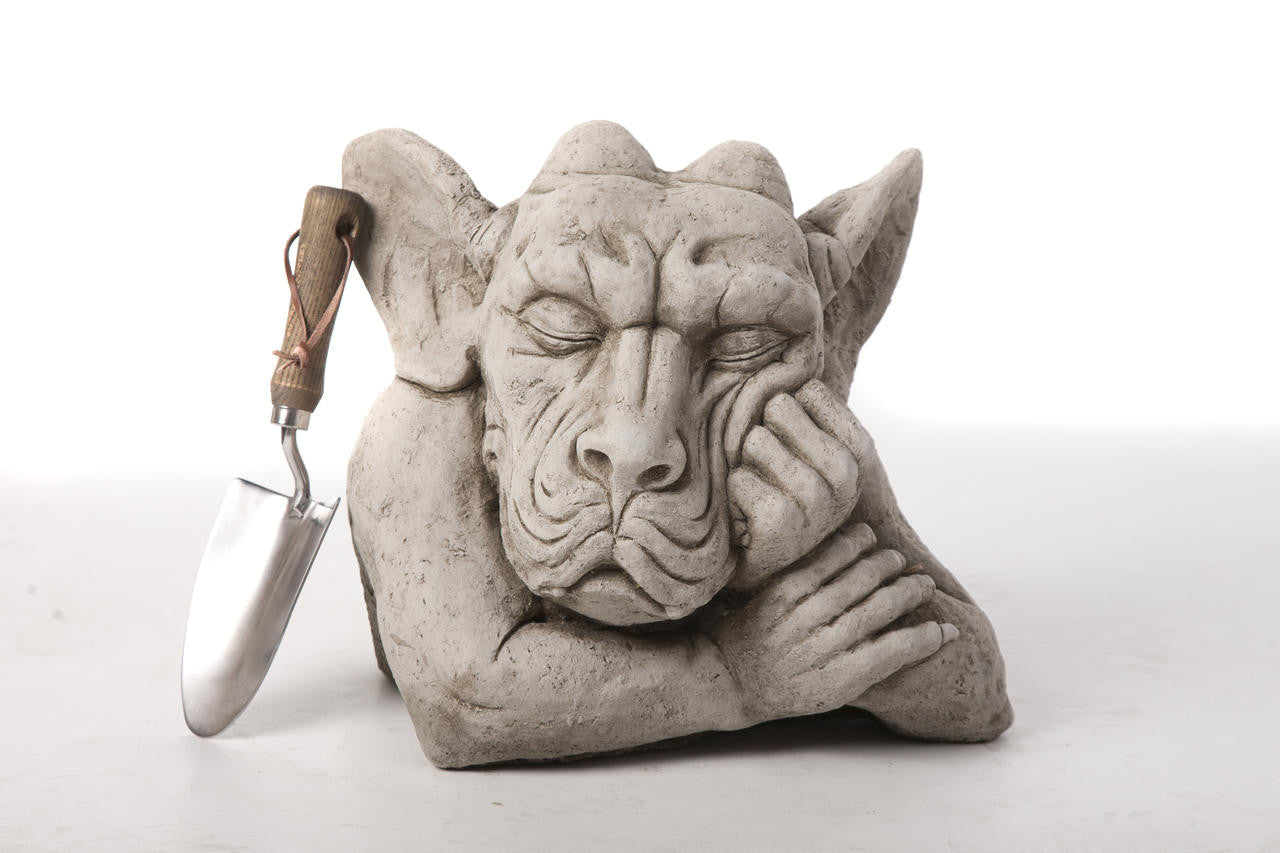 Mythical Creatures | Stone Cast Garden Ornaments | Gargoyle | Pair of ...