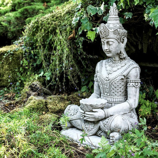Sitting Oriental Thai Buddha Statue