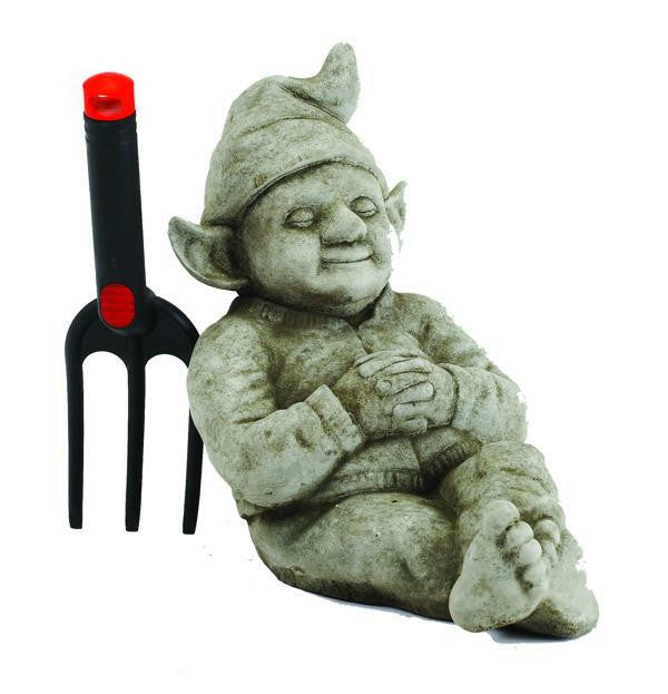 Sleeping Pixie Stone Garden Figurine