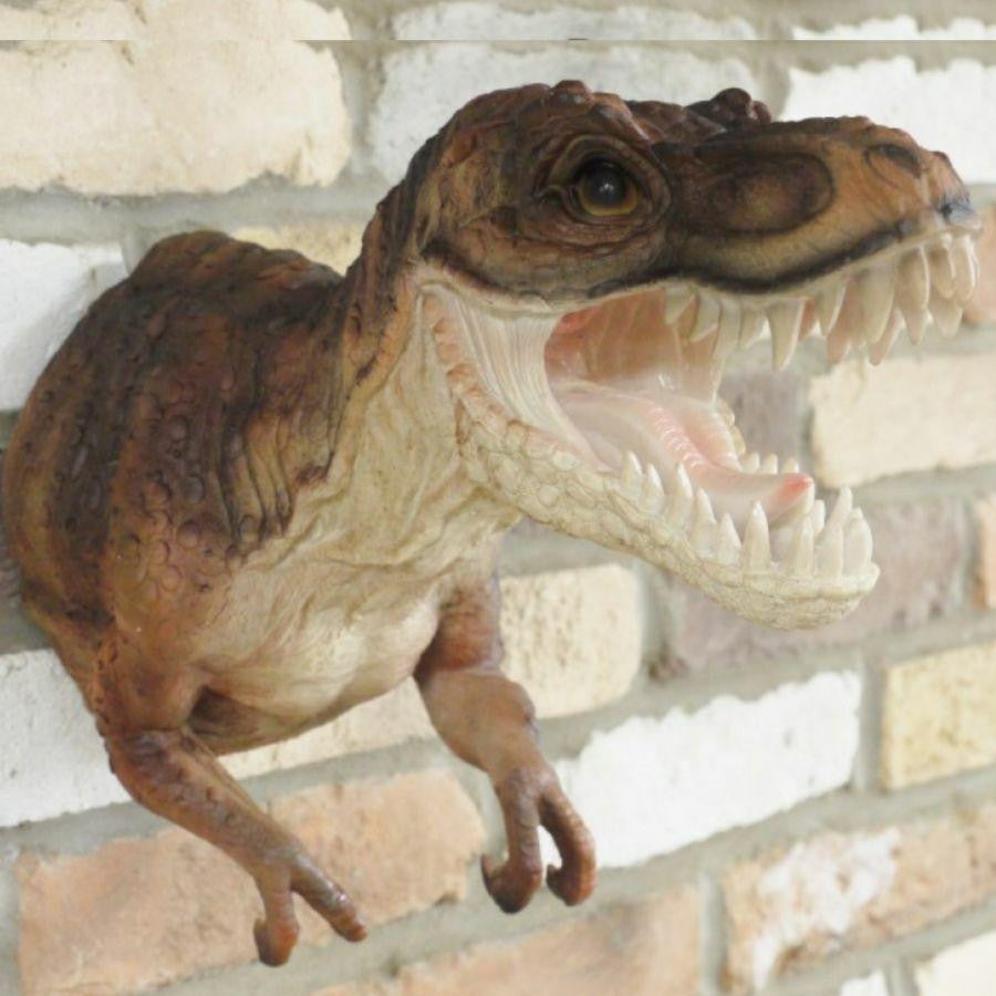 Small Dinosaur Wall Decor by DGS Statues