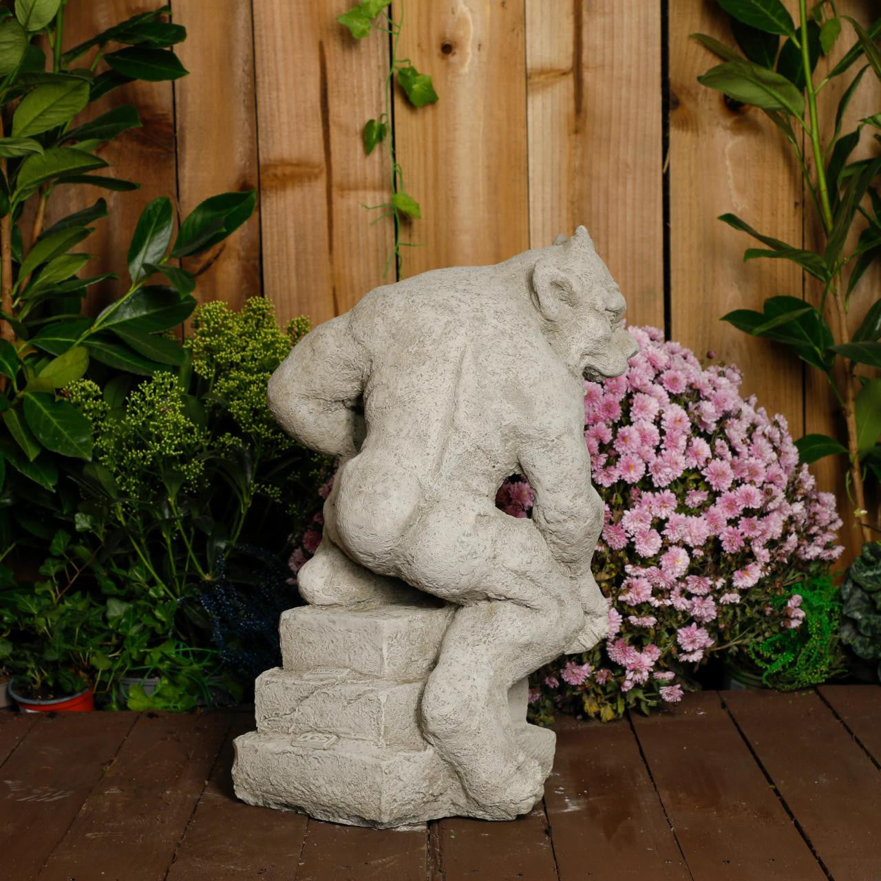 Stone Cast Guardian Gargoyle Statue 