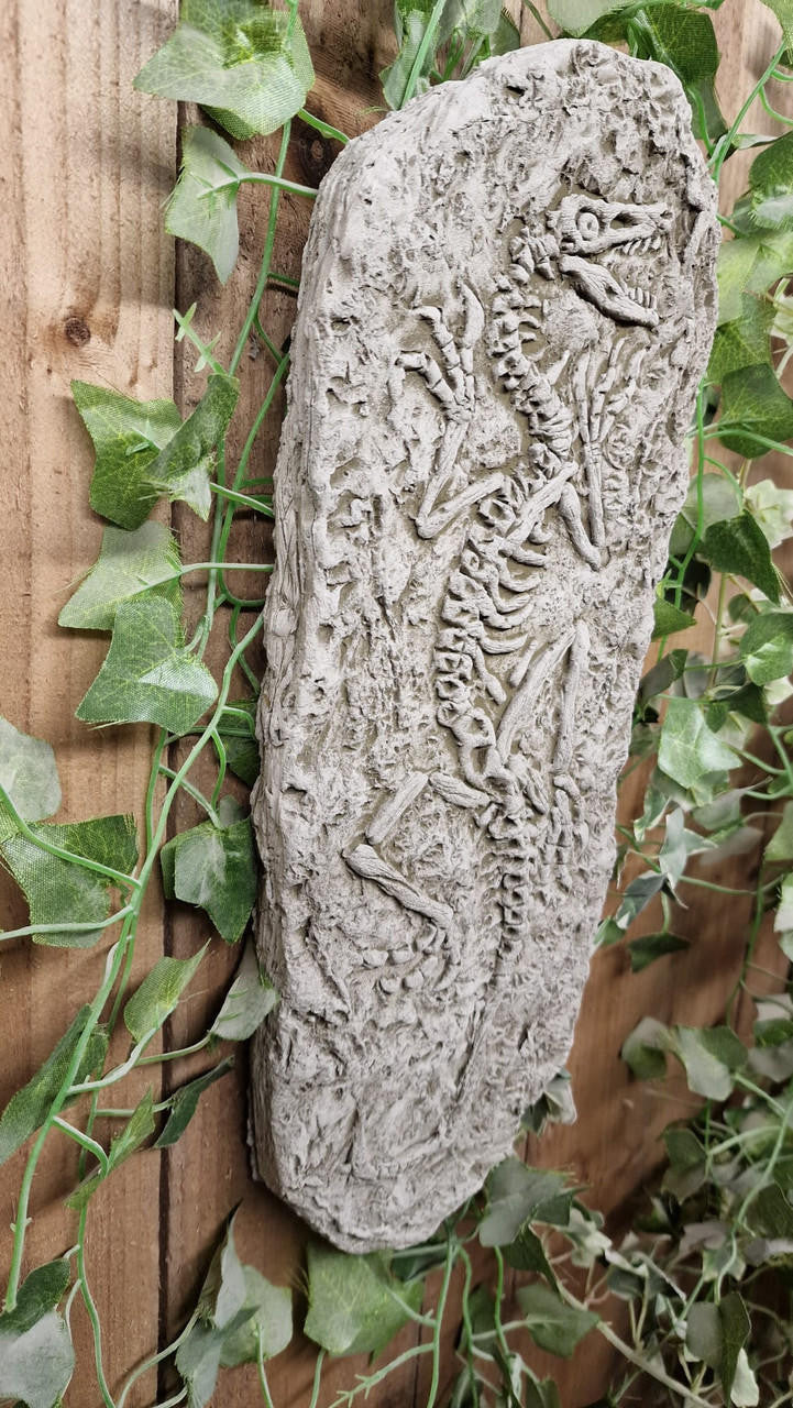 Stone Cast Jurassic Design Wall Plaque