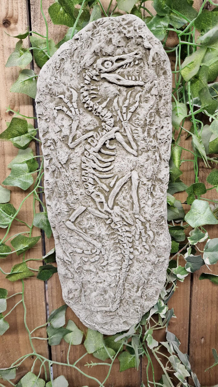 Stone Cast Jurassic Design Wall Plaque