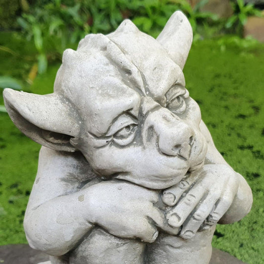 Stone Cast Sparta Stone Gargoyle A Ornament