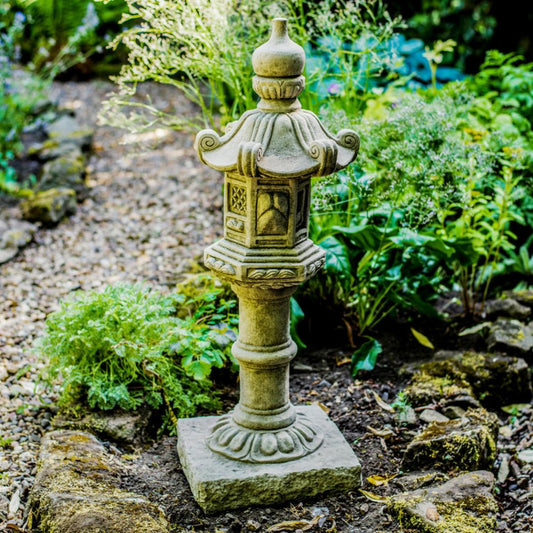 Stone Cast Tall Pagoda for the Garden