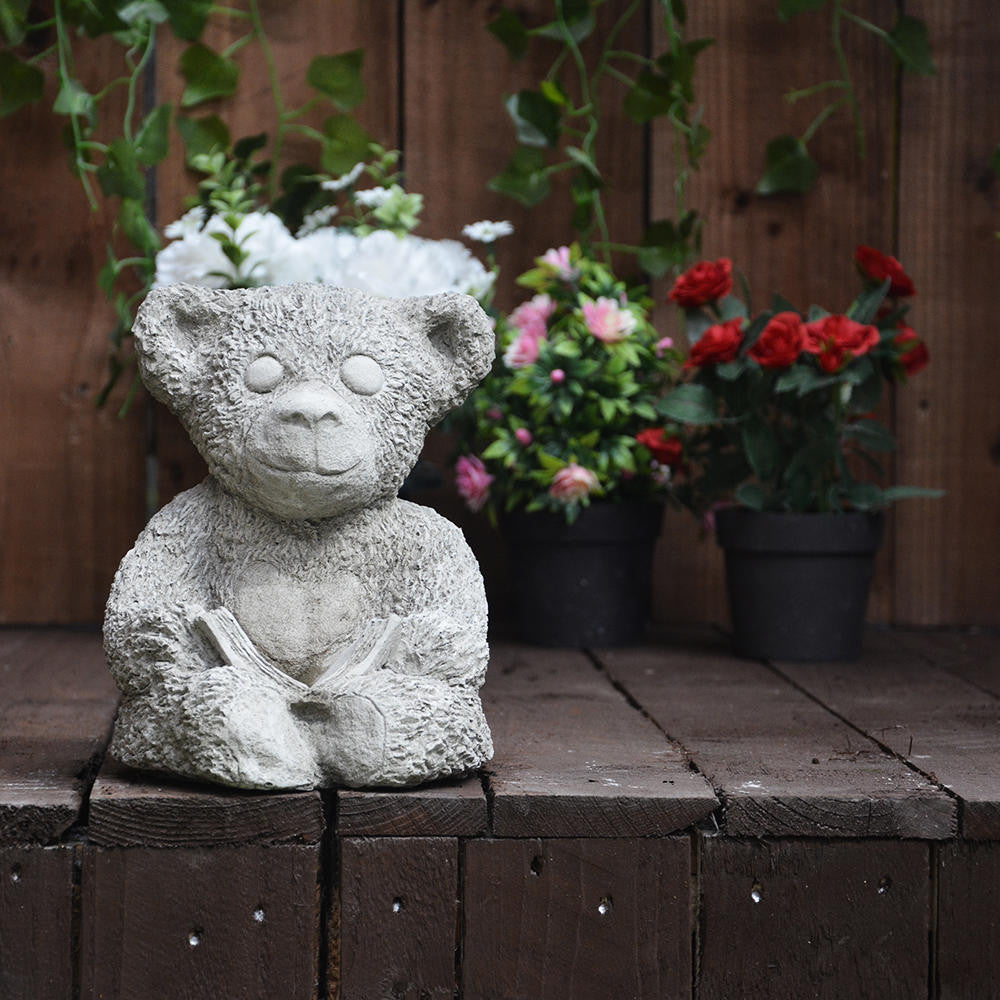 Teddy Bear Garden Ornament