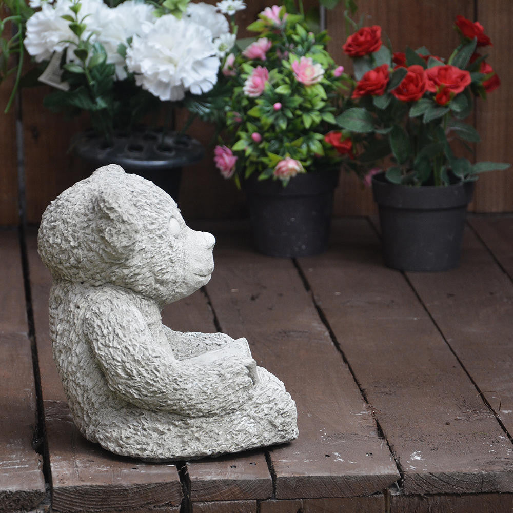 Teddy Bear Garden Ornament