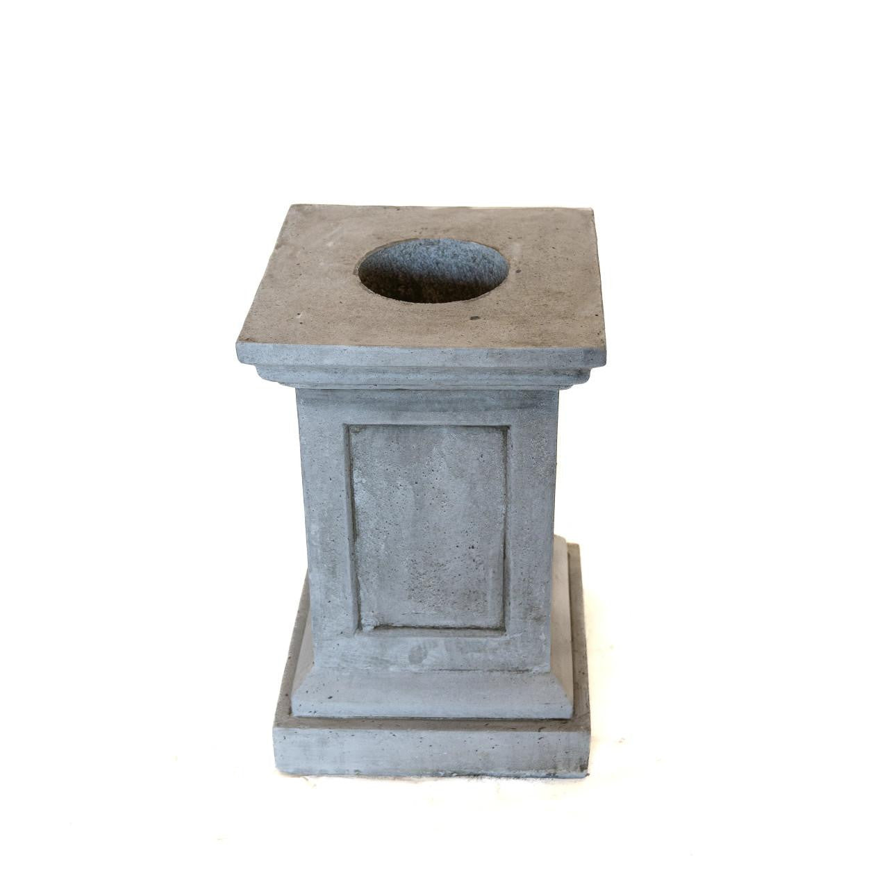 Very Large Square Plinth Victorian Pedestal Column
