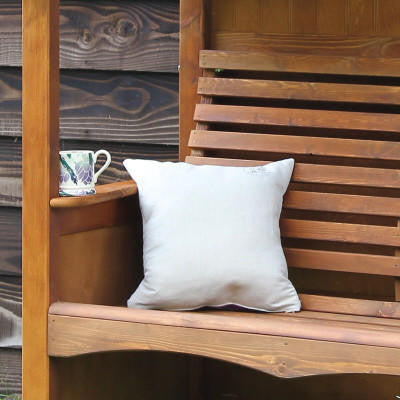 Wooden Garden Arbour 'Cottage Stained' In Beech Stain